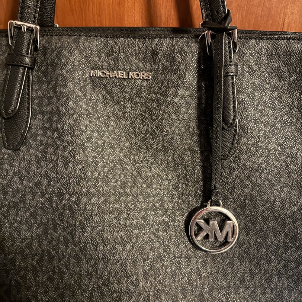 Michael Kors Charcoal Black Tote
